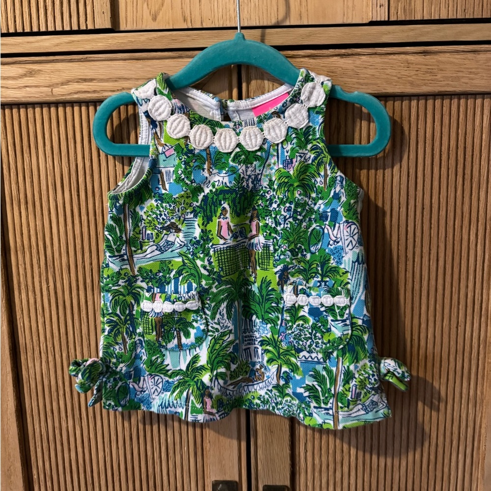 Lily Pulitzer 9-12 mo dress with bloomers